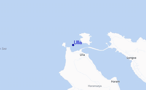 carte de localisation de Ulla