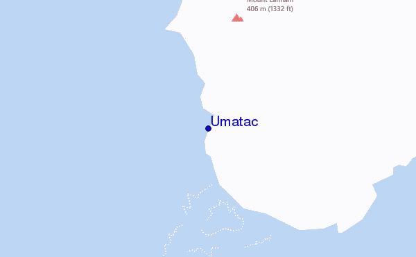 carte de localisation de Umatac