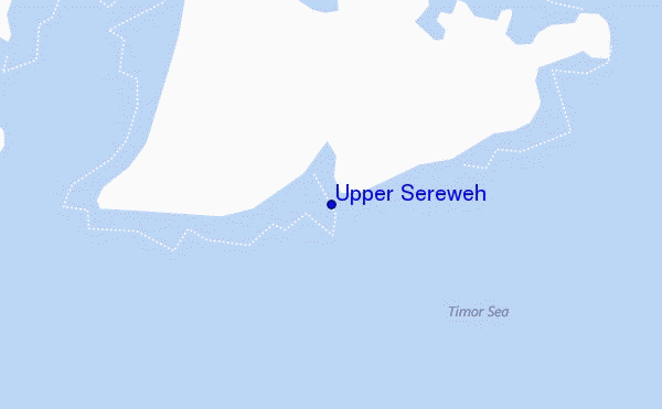 carte de localisation de Upper Sereweh