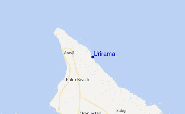 carte de localisation de Urirama