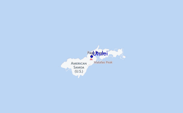 Utulei Location Map