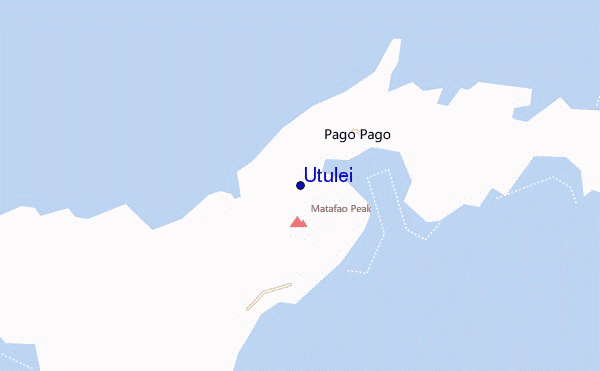 carte de localisation de Utulei