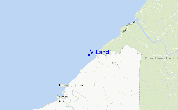 carte de localisation de V-Land