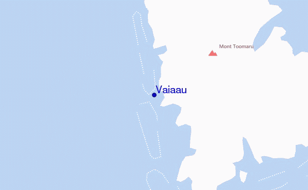carte de localisation de Vaiaau