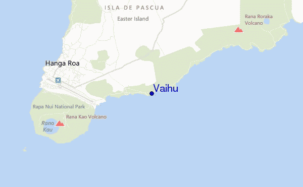 carte de localisation de Vaihu