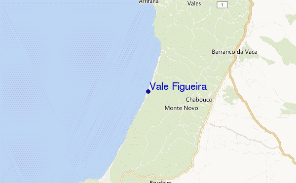 carte de localisation de Vale Figueira