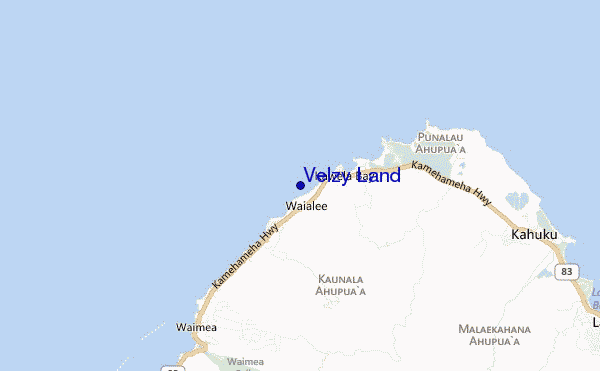 carte de localisation de Velzy Land