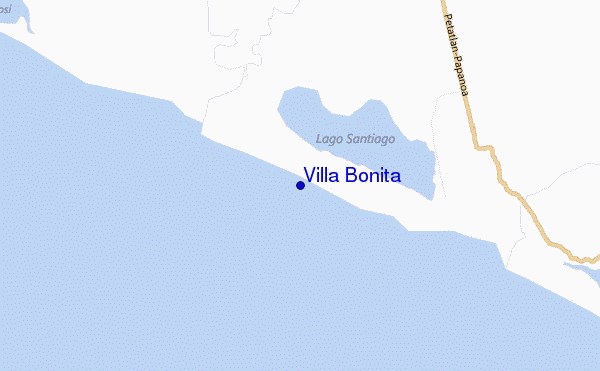 carte de localisation de Villa Bonita