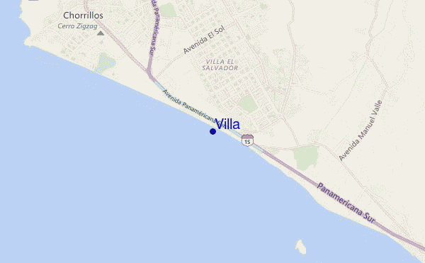 carte de localisation de Villa