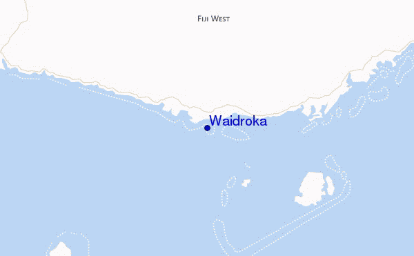 Waidroka Location Map