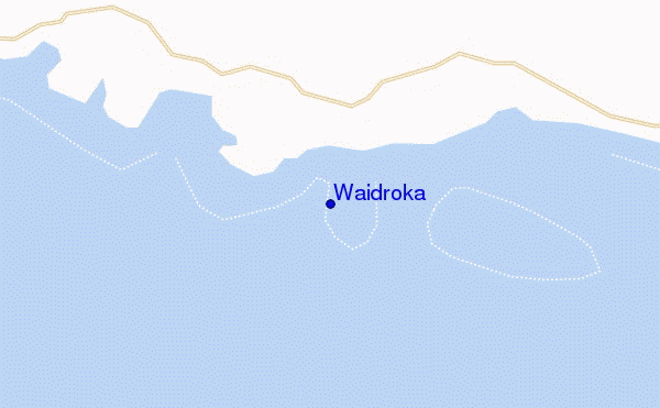 carte de localisation de Waidroka