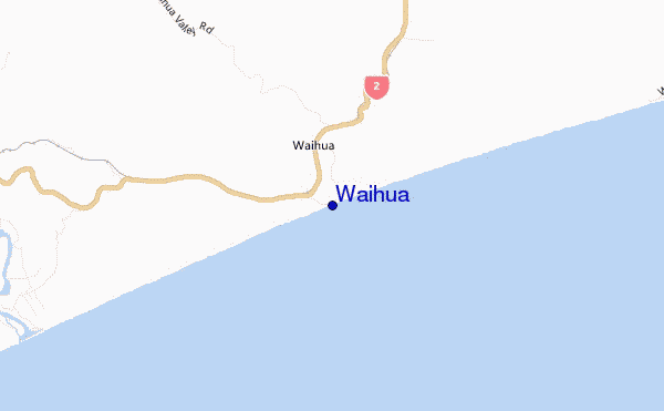 carte de localisation de Waihua