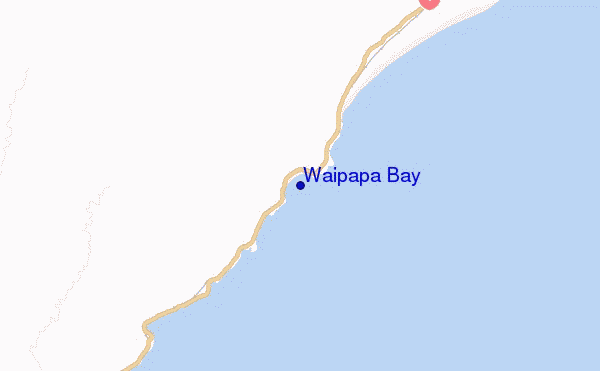 carte de localisation de Waipapa Bay