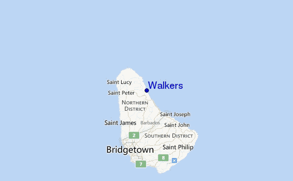 Walkers Location Map