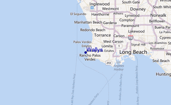 Wallys Location Map
