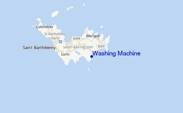 carte de localisation de Washing Machine