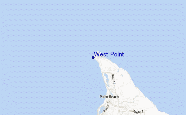 carte de localisation de West Point