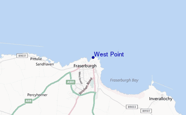 carte de localisation de West Point