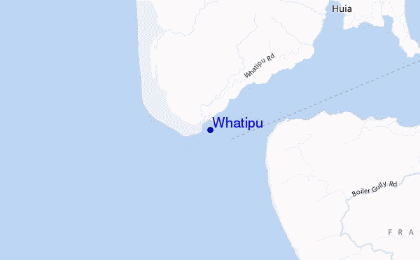 carte de localisation de Whatipu