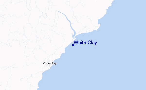 carte de localisation de White Clay