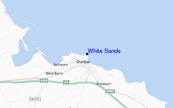 carte de localisation de White Sands