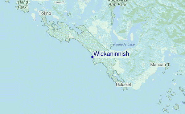 Wickaninnish Location Map