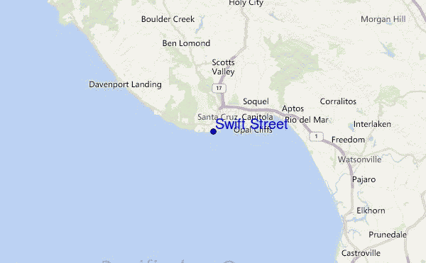 Swift Street Location Map
