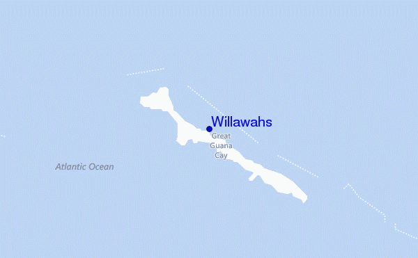 carte de localisation de Willawahs