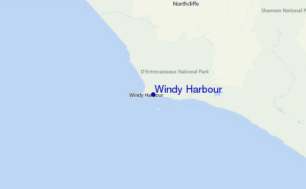 Windy Harbour Location Map
