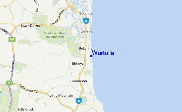 carte de localisation de Wurtulla