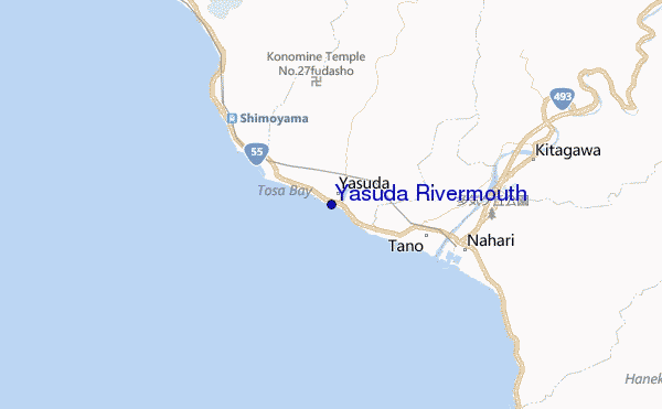 carte de localisation de Yasuda Rivermouth