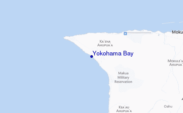 carte de localisation de Yokohama Bay