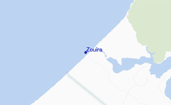 carte de localisation de Zouira