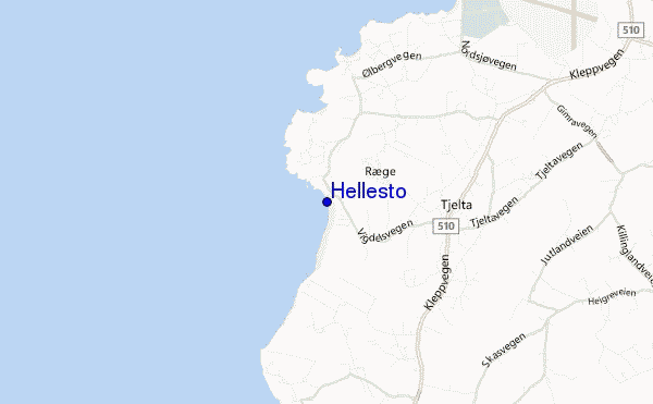 carte de localisation de Hellesto