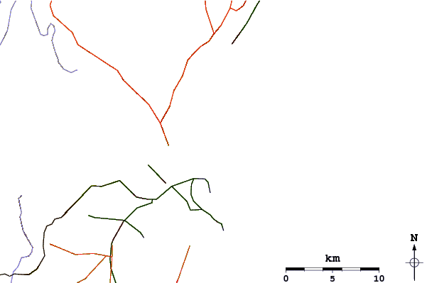 Routes et rivières à proximité Acids