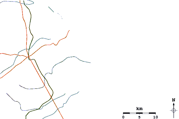 Routes et rivières à proximité Afogadas