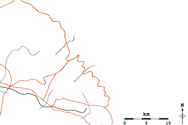 Routes et rivières à proximité Agios Ioannis