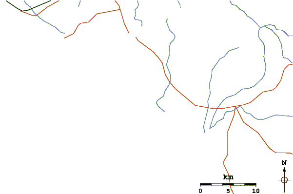 Routes et rivières à proximité Ahijedero