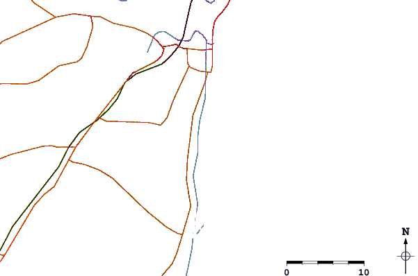 Routes et rivières à proximité Akkarai Beach