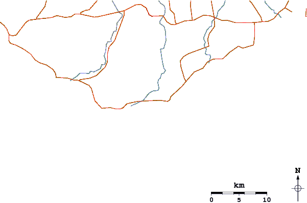Routes et rivières à proximité Akwaadi