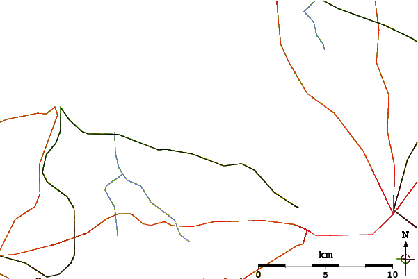 Routes et rivières à proximité Alogarde