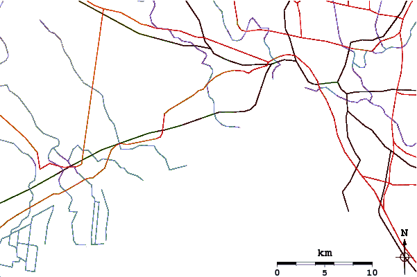 Routes et rivières à proximité Altona Pier