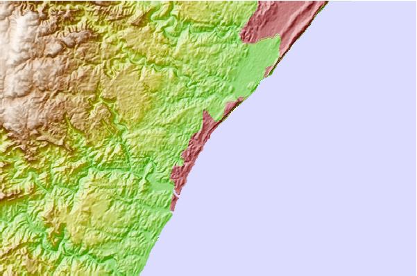 Spots de surf près de Amanzimtoti