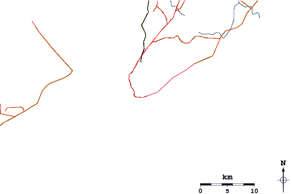 Routes et rivières à proximité Amaralina