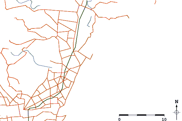 Routes et rivières à proximité Amberley Beach