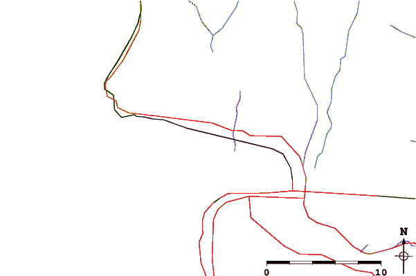 Routes et rivières à proximité Ambleside Park