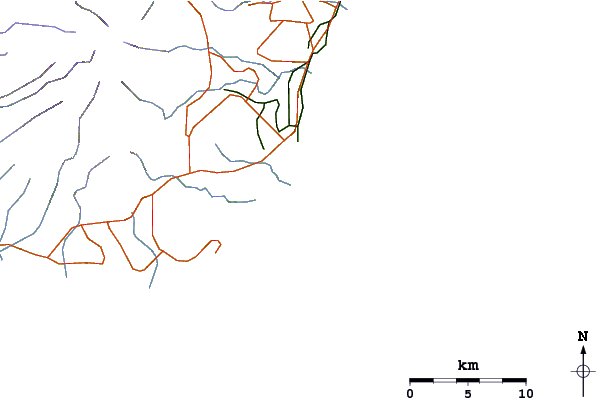 Routes et rivières à proximité Ammonias