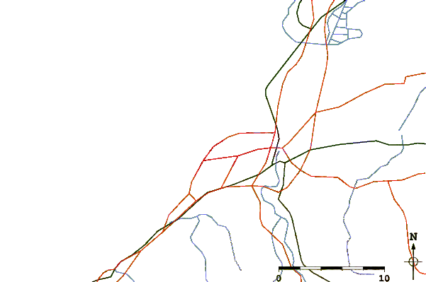 Routes et rivières à proximité Anglet - Chambre d'Amour