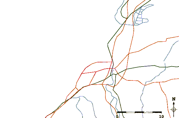 Routes et rivières à proximité Anglet - La Petite Madrague