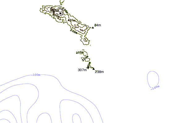 Littoral autour Anse Forbans